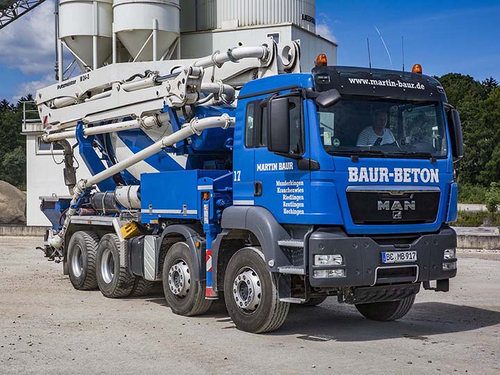 Betonmischer Pumi